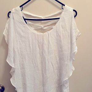 White Size xl blouse